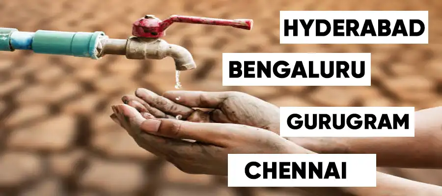 Alarming water crises in Hyderabad, water crises Bengaluru news, Gurugram groundwater level, Chennai’s water demand news, summer 2025, summer 2025 temperature expectations, India, Trending- True Scoop