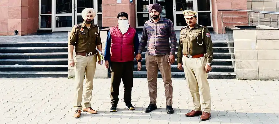 Punjab Police, cyber crime, fake website scam, mining department fraud, online fraud, cyber crime arrest, scam mastermind caught, digital fraud, police investigation, cyber security crackdown- True Scoop