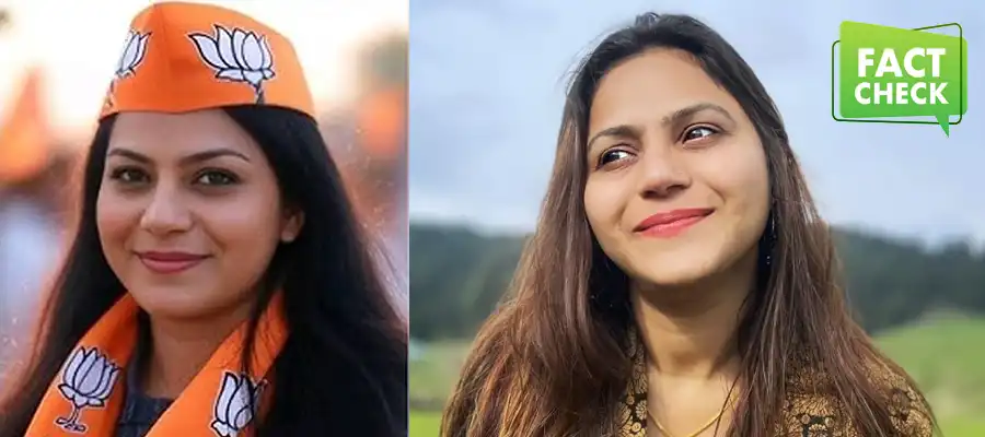 Jyoti Malhotra, Haryana-based YouTuber, Fact Check, Haryana-based YouTuber Jyoti Malhotra, Latest news, Latest update, Is the image fake?, Viral image, Trending news- True Scoop