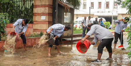 Heavy rain disrupts life in Delhi, Weather update, Dehli weather update live, Weather update Punjab weather update, Punjab weather live- True Scoop