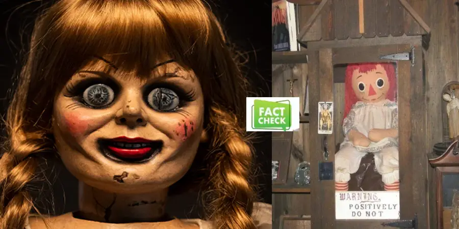 Annabelle Doll, Annabelle Doll Missing, Annabelle Doll Missing Fact Check, Fact Check Annabelle Doll Missing, Annabelle Doll Prisoners Escape, Annabelle Doll Nottoway Plantation, Fact Check, OTT- True Scoop