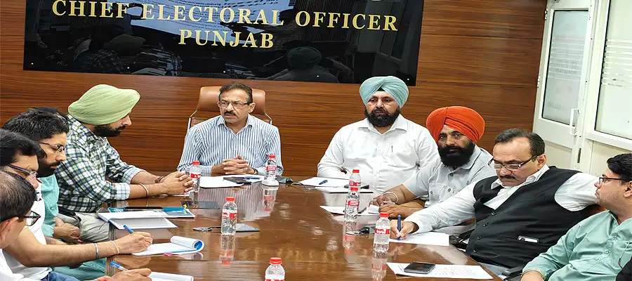 Ludhiana West bye-poll, ACEO Punjab meeting, nomination filing process, ECI guidelines 2024, Punjab election news, political parties meeting, Ludhiana bye-election update, election commission briefing, bye-poll nomination rules, Punjab political developments- True Scoop