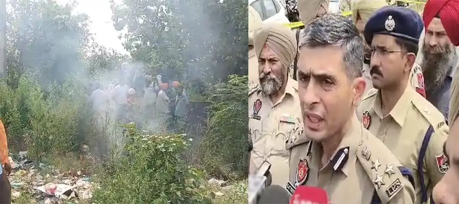 Majitha Road Bypass, Majitha Road Bypass Bomb Blast, Amritsar Majitha Road Bypass, Amritsar Blast Today, Amritsar Bomb Blast Today, Naushera village Amritsar Bomb Blast, DIG Border Range Satinder Singh, Punjab- True Scoop