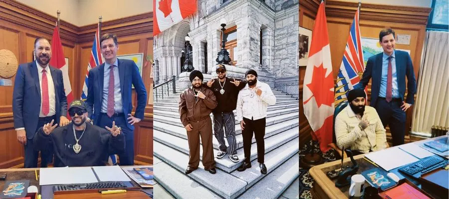 Jazzy B, Jazzy B British Columbia Assembly, Channi Nattan British Columbia Assembly, Inderpal Moga British Columbia Assembly, British Columbia Assembly Punjabi singers, Punjab- True Scoop