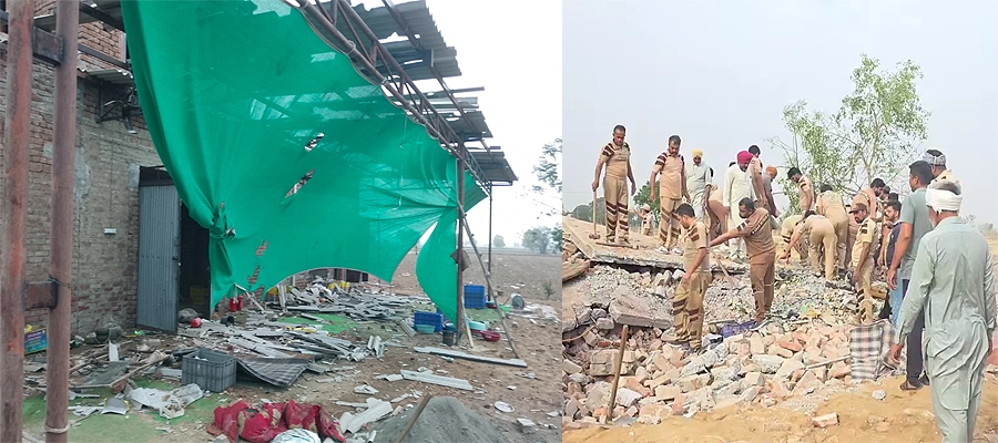 blast in Muksar, Blast in Muksar factory, blast at fire cracker factory, 4 dead in Muksar blast, 25 injured in Muskar blast- True Scoop