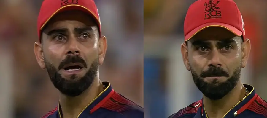 Virat Kohli, Virat Kohli Crying, Virat Kohli Tears, Virat Kohli Crying Video, Virat Kohli IPL 2025 Final, Virat Kohli Crying IPL 2025 Video, India, Trending- True Scoop
