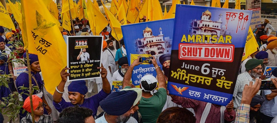 Operation Blue star, Operation Blue star 41st anniversary, Operation Blue Star Amritsar Bandh, Ghallughara March June 6, Dal Khalsa March June 2025, 41 years of operation blue star, Kuldeep Brar, Indira Gandhi- True Scoop