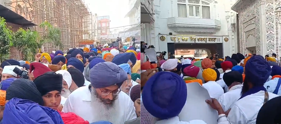Ghallughara day, Operation Blue Star Anniversary, Pro Khalistan Slogan Ghallughara day, Golden Temple Pro Khalistan Slogan, Dal Khalsa, Punjab- True Scoop
