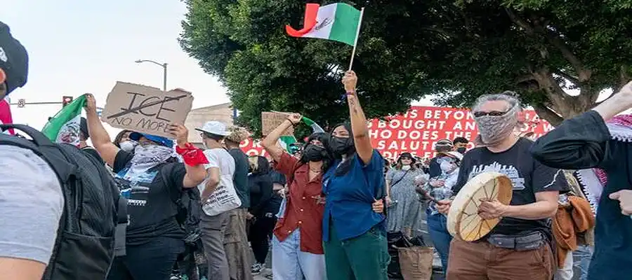 LA protest, LA protest Trump's stand, LA unrest, immigration mass protest, Trump's hardline immigration policy, what's happening in LA, Trending, USA- True Scoop