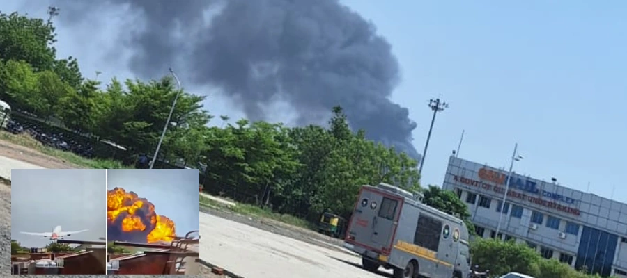 Ahmedabad plane crash, Civil Aviation Minister reaction, Aviation Minister visits Gujarat, aviation accident India, Gujarat air crash news, aviation tragedy response, DGCA investigation crash, Indian plane crash update, Minister shocked by crash, Ahmedabad flight disaster- True Scoop