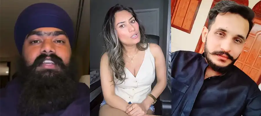 Surleen Kaur Amritpal Mehron Threat, Canada Punjabi influencer Surleen, Surleen Kaur Insta, Surleen Death Threat Amritpal Mehron, Shehzad Bhatti Surleen Kaur Insta Influencer, Kamal Kaur Bhabhi, Punjab- True Scoop