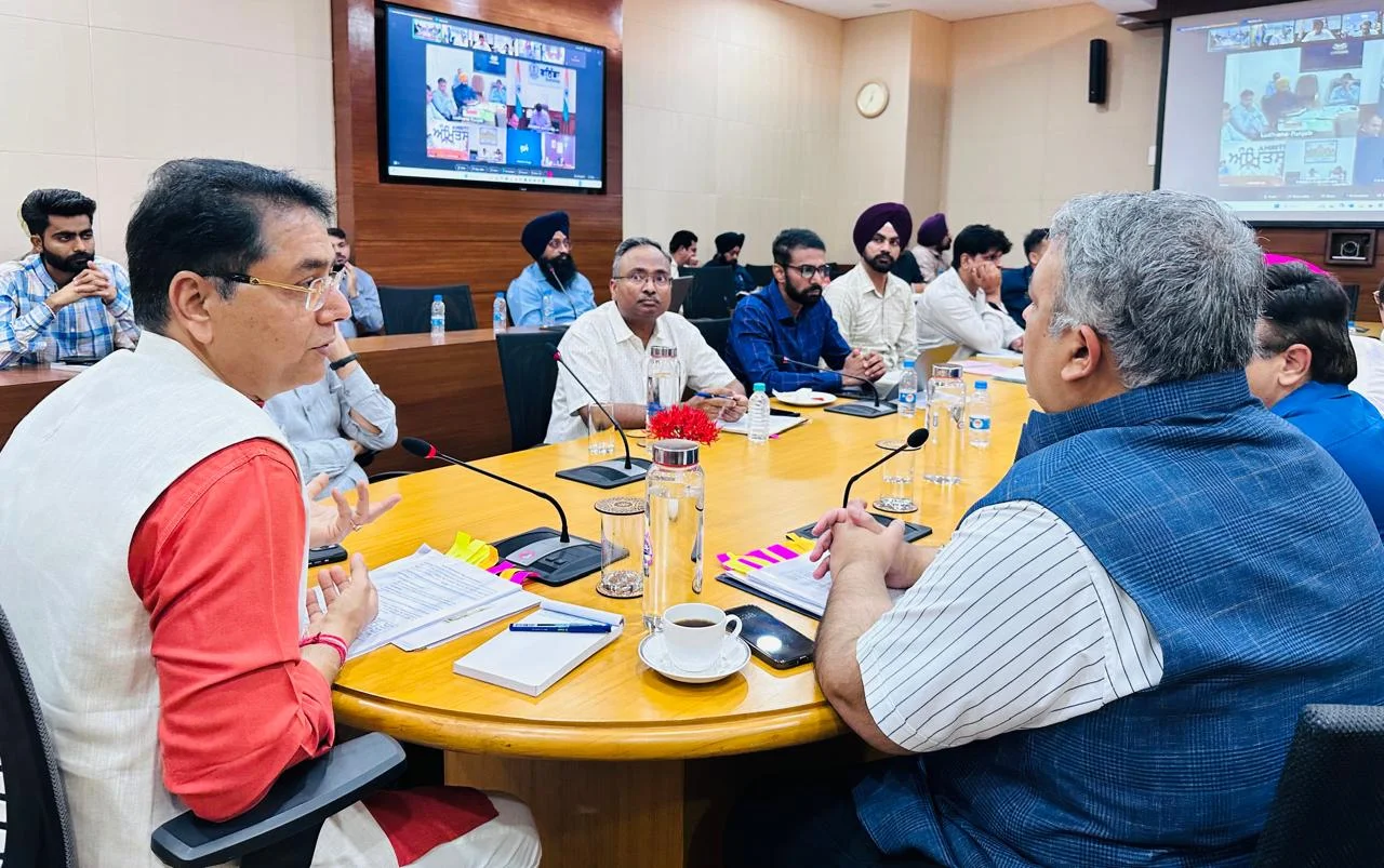 Punjab Government, citizen-centric governance, 99.88% service delivery, Aman Arora, Good Governance Minister, AAP Punjab, Bhagwant Mann government, service delivery milestone, lowest pendency, timely service delivery, digital verification, Municipal Councillors, certificate verification, GG&IT department, online services, revamped service portal, Vikas Pratap, public grievance redressal, Punjab IT department, June 18- True Scoop