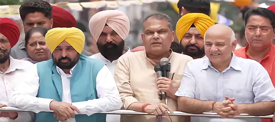 Ludhiana West Byelection Celebration, Bhagwant Mann Ludhiana West Semi Final, Manish Sisodia Ludhiana Rally, Manish Sisodia Ludhiana West Semi Final, Sanjeev Arora Reaction Ludhiana West Byelection victory, Punjab- True Scoop