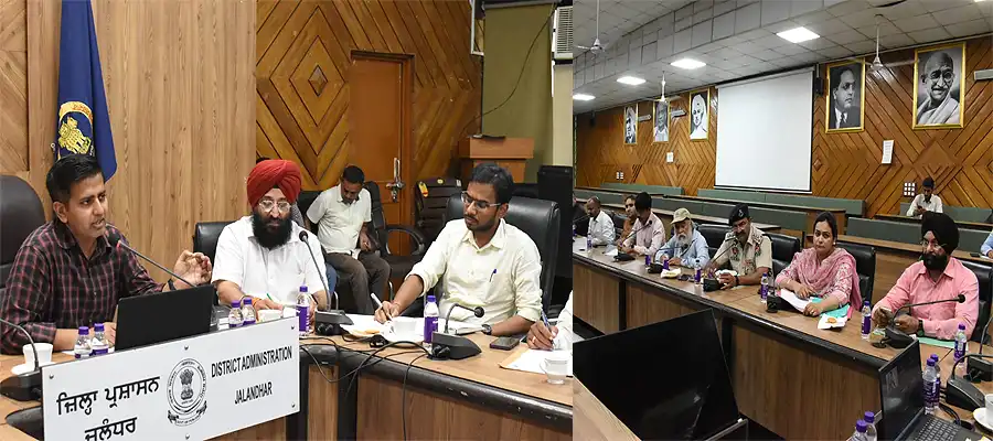 DC Jalandhar, road safety measures, black spot identification, accident prevention drive, traffic safety campaign, road accident hotspots, district administration action, road safety 2025, Himanshu Agarwal DC, Jalandhar traffic management- True Scoop
