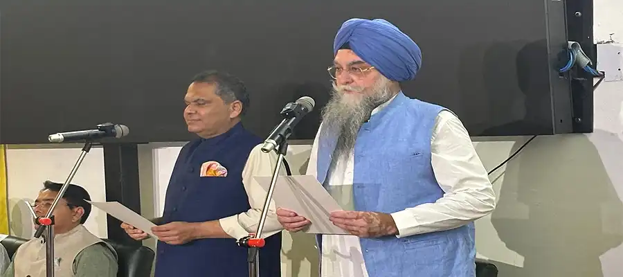 Sanjeev Arora, Sanjeev Arora MLA, Sanjeev Arora Ludhiana West MLA, Sanjeev Arora Oath Ceremony, Sanjeev Arora AAP MLA- True Scoop