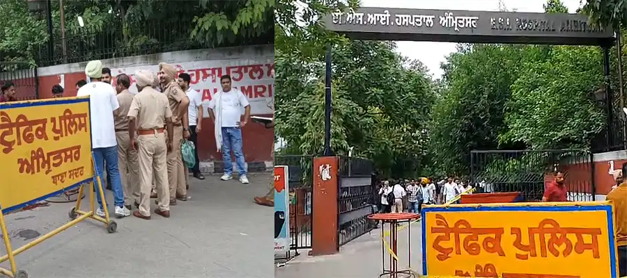 Retired DSP Amritsar Police Station, Retired DSP FIring Amritsar, Tarsem Singh Firing, Tarsem Singh Amritsar Police Station, Sadar police station Tarsem Singh, Punjab- True Scoop