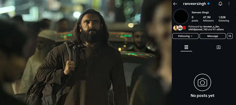 Ranveer Singh Insta Post delete, Why Ranveer Singh delete Instagram, Ranveer Singh Insta Posts delete Reason, Ranveer Singh Birthday, Dhurandhar Trailer, Dhurandhar True Story, OTT- True Scoop