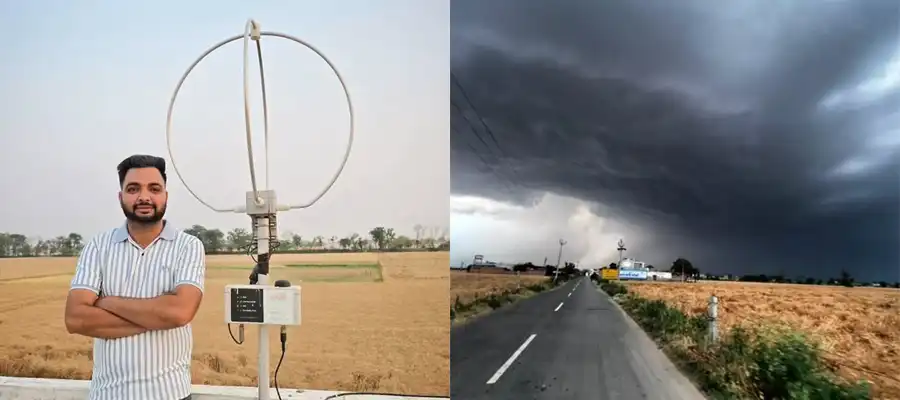 Baljinder Singh Maan, Baljinder Singh Maan Mansa, Baljinder Singh Maan Punjab Weatherman, Baljinder Singh Maan mosam_panjab_da, mosam_panjab_da Insta, Baljinder Singh Maan Insta, Why IMD prediction goes wrong, Punjab- True Scoop