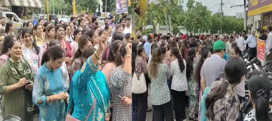Bharat Bandh Jalandhar, Jalandhar Bandh. Bharat Bandh Today, Bus Strike Punjab, Bank Strike Punjab, Bank Employees Protest Jalandhar, Punjab- True Scoop